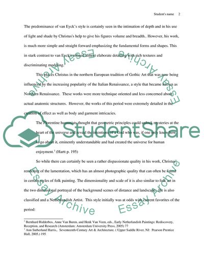 The Lamentations of Petrus Christus and Ludovico Carracci