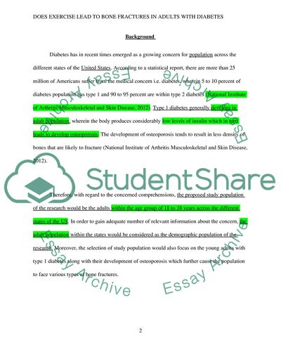 Does Exercise Lead to Bone Fractures in Adults with Diabetes Name of the Principal Investigator