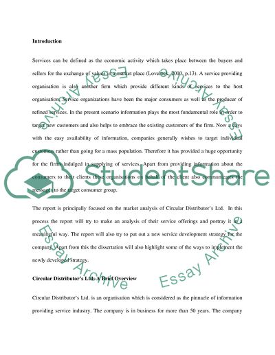 Circular Distributors Marketing Services