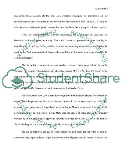 English class assignment