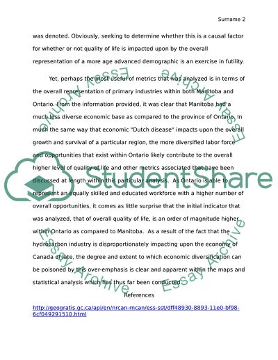 Canadian Provinces of Manitoba and Ontario