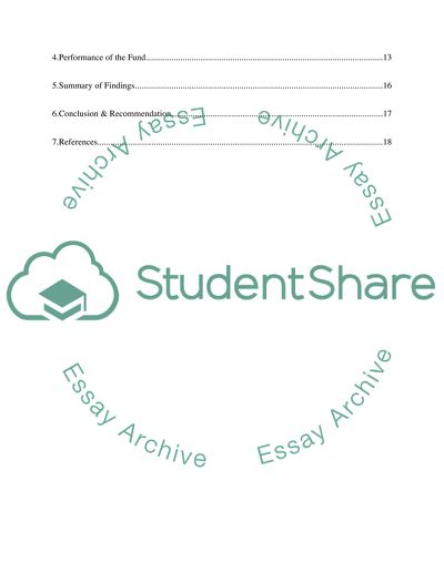 Analysis of Witan Pacific Investment Trust Plc- Fund Management