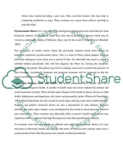 Stress Management/ Reaction Module 5 SLP