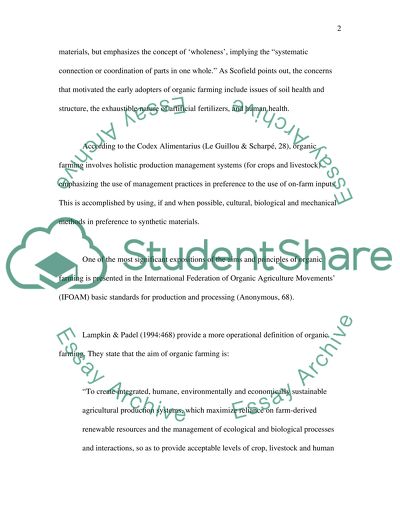 Organic Farming in Saudi Arabia
