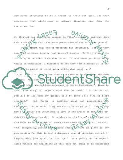 Christians in the Empire