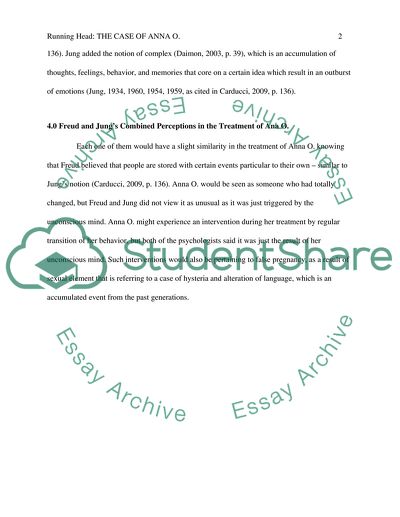 Anna O and Freuds Notion of Unconscious