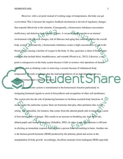 Questions on homeostasis igcse picture