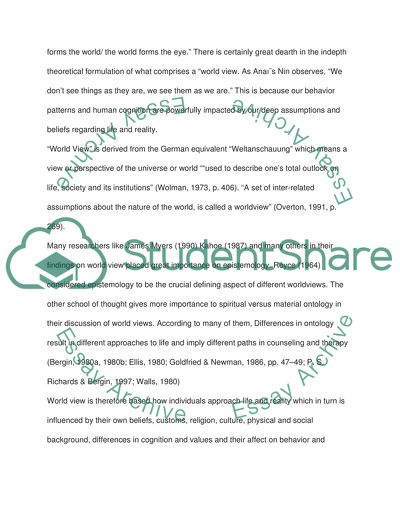 We Are What We Think