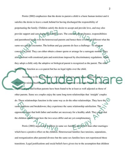 Learning More About Same-Sex Families