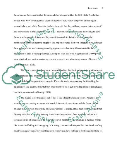 Resolution of Conflict Between Armenia and Azerbaijan About the Region Called Nagorno Karabakh