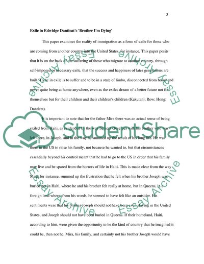 Edwidge Danticats Brother, Im Dying