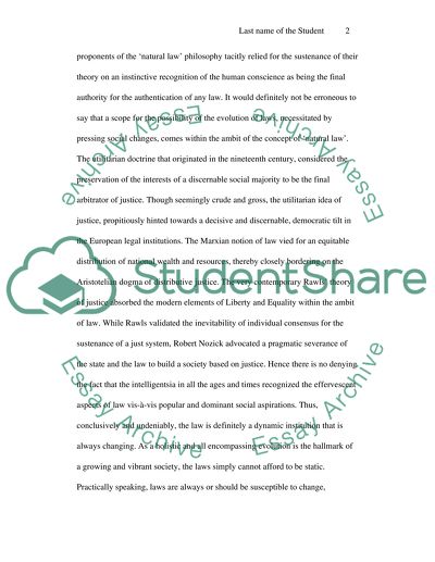 Law as a Dynamic Institution