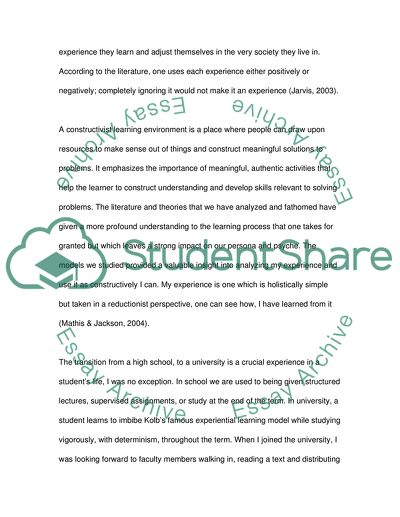 Human Resource Learning and Development