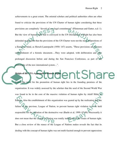 Effectiveness of the UN Treaty System