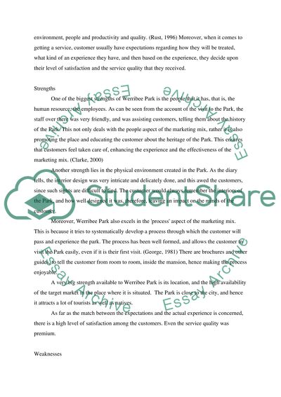 Service and Relationship: