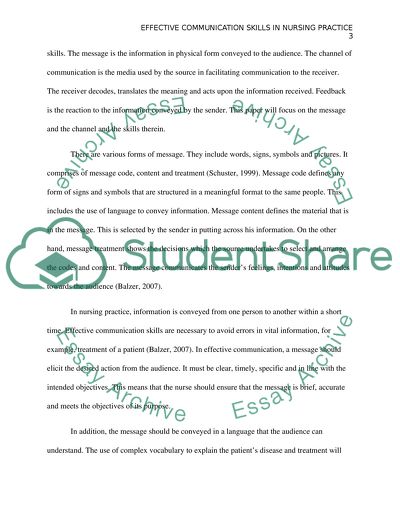 improve communication skills essay