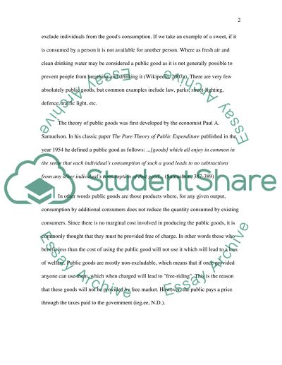 Education: a Public or Merit Good