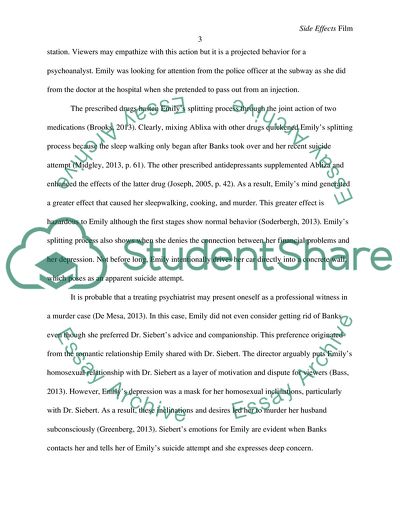 Movie Called Side Effect