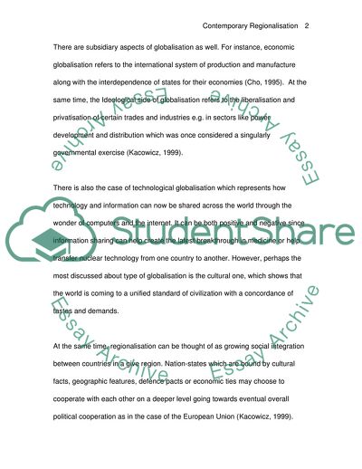 A Counter Globalisation Force