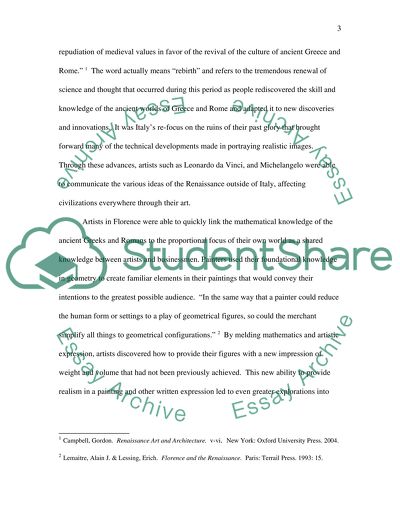 The Renaissance Was a Time of Tremendous Change and Growth