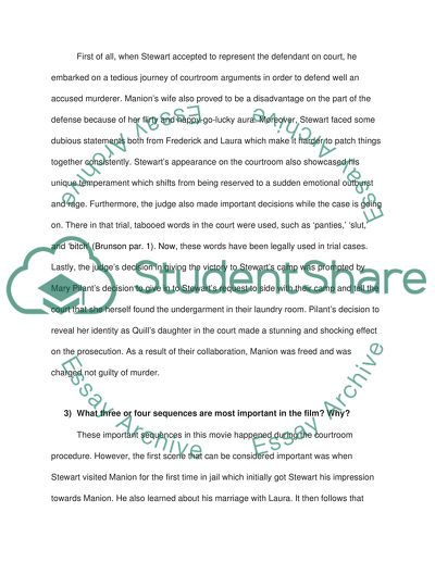 Anatomy of a Murder Movie