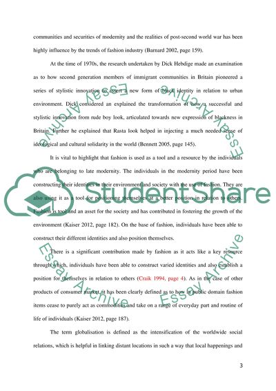 Evaluating Fashion and its Impact on Individuals