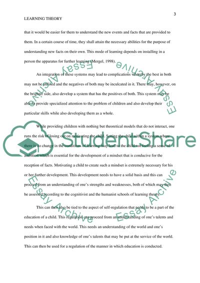 Education and its Methods