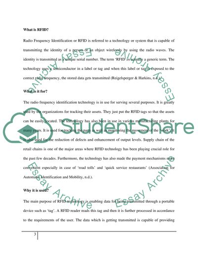 Keeping Pace with RFID