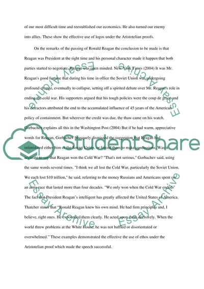 Organizational Rhetoric of Thatcher