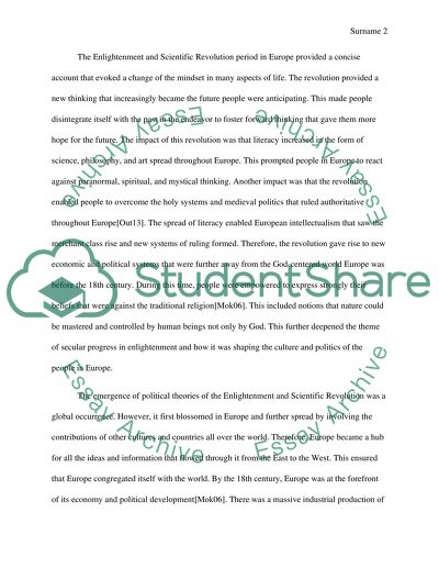 Enlightenment and Scientific Revolution in 18th Century Europe