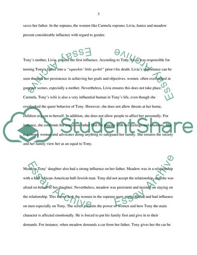 In What Ways is Genre portrayed in The Sopranos