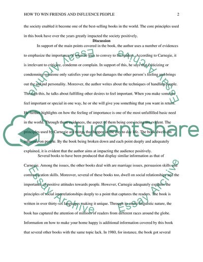 How to Win Friends and Influence People