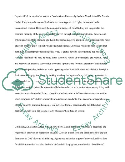 Civil Rights and Martin Luther King