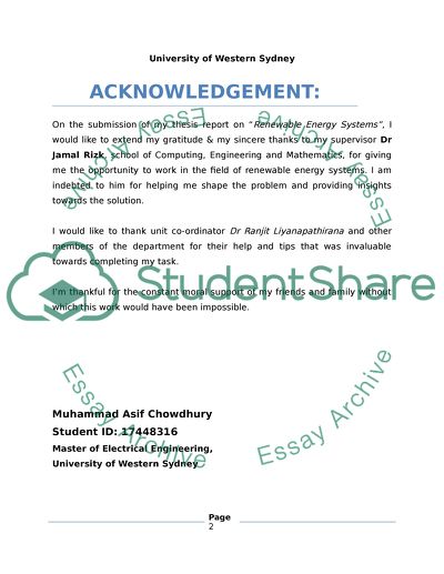 Different Types of Renewable Energy Systems