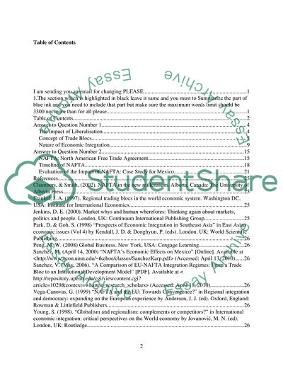 Concept of Trade Blocs and Nature of Economic Integration