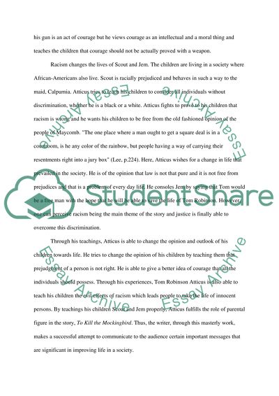 To Kill a Mocking Bird by Harper Lee