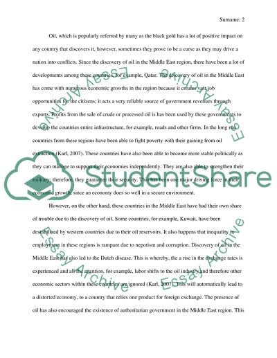 MIDTERM PAPER: MIDDLE EASTERN POLITICS(7 Questions)