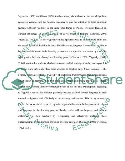 Learning differences in a given learning environment