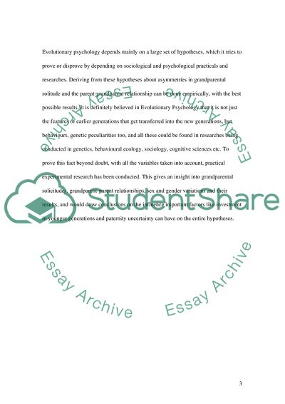 Nepotism, Genes and Relationships