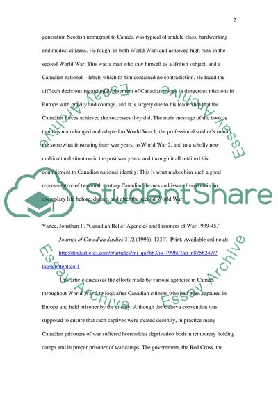 Annotated Bibliography