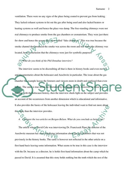 Bergen-Belsen Camp: The Suppressed Story