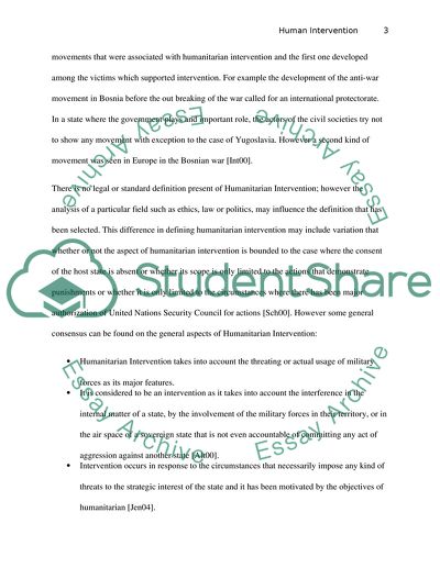 What Accounts for Current Dilemmas Concerning Humanitarian Intervention