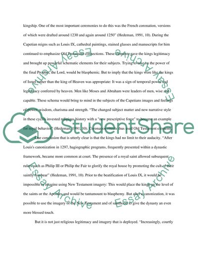 A Schematic Analysis of Medical Coronation Rituals