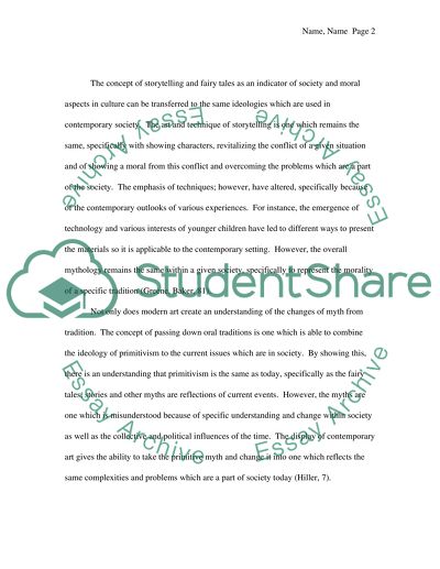 Fairy tales and story telling in contemporary art