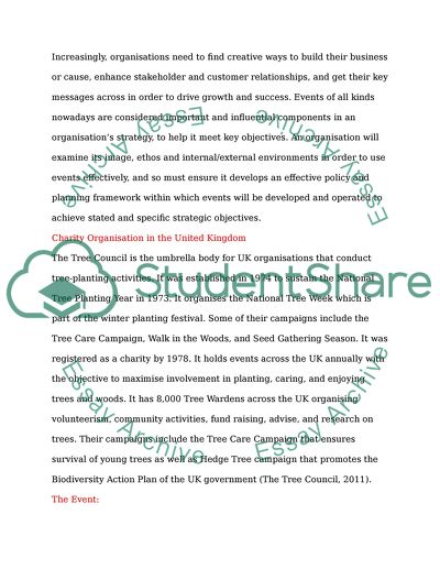 Charity Organisation in the United Kingdom