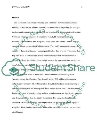 The Usefulness of Spatial Abilities