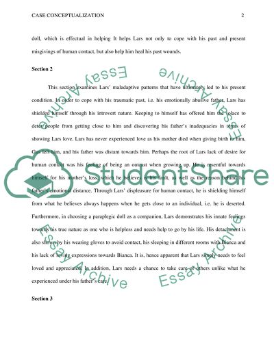 Case Conceptualization Lars and the Real Girl