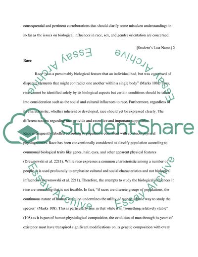 Sexual orientation essay