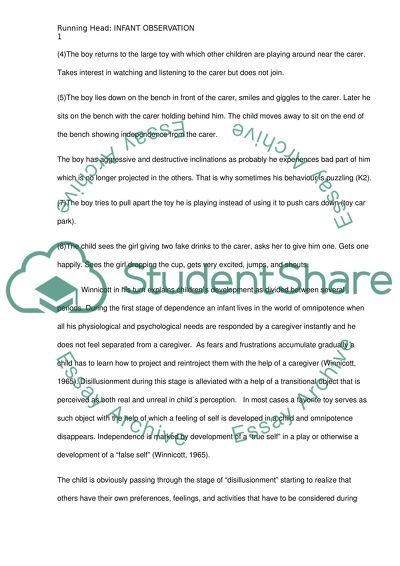 Infant essay picture