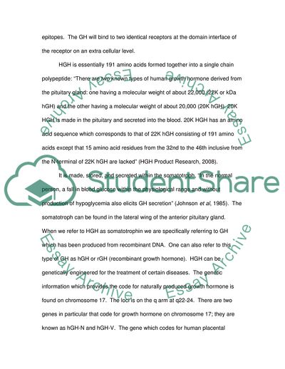 The Way that HGH Works